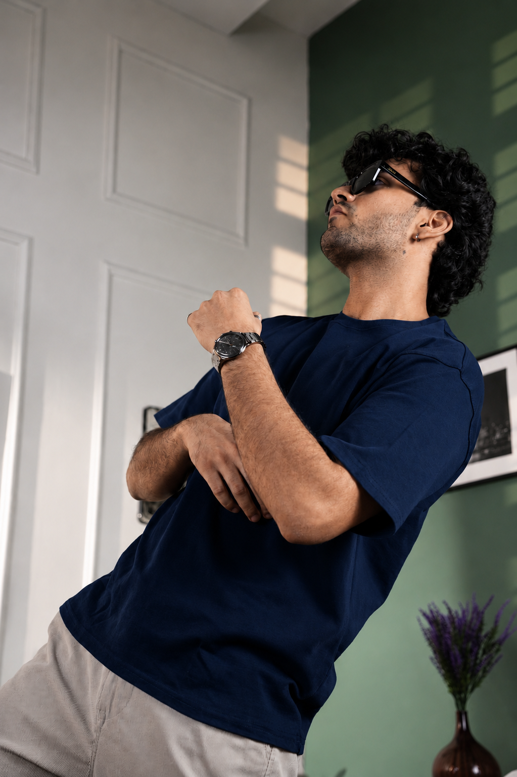 The Heavyweight Tee - Navy