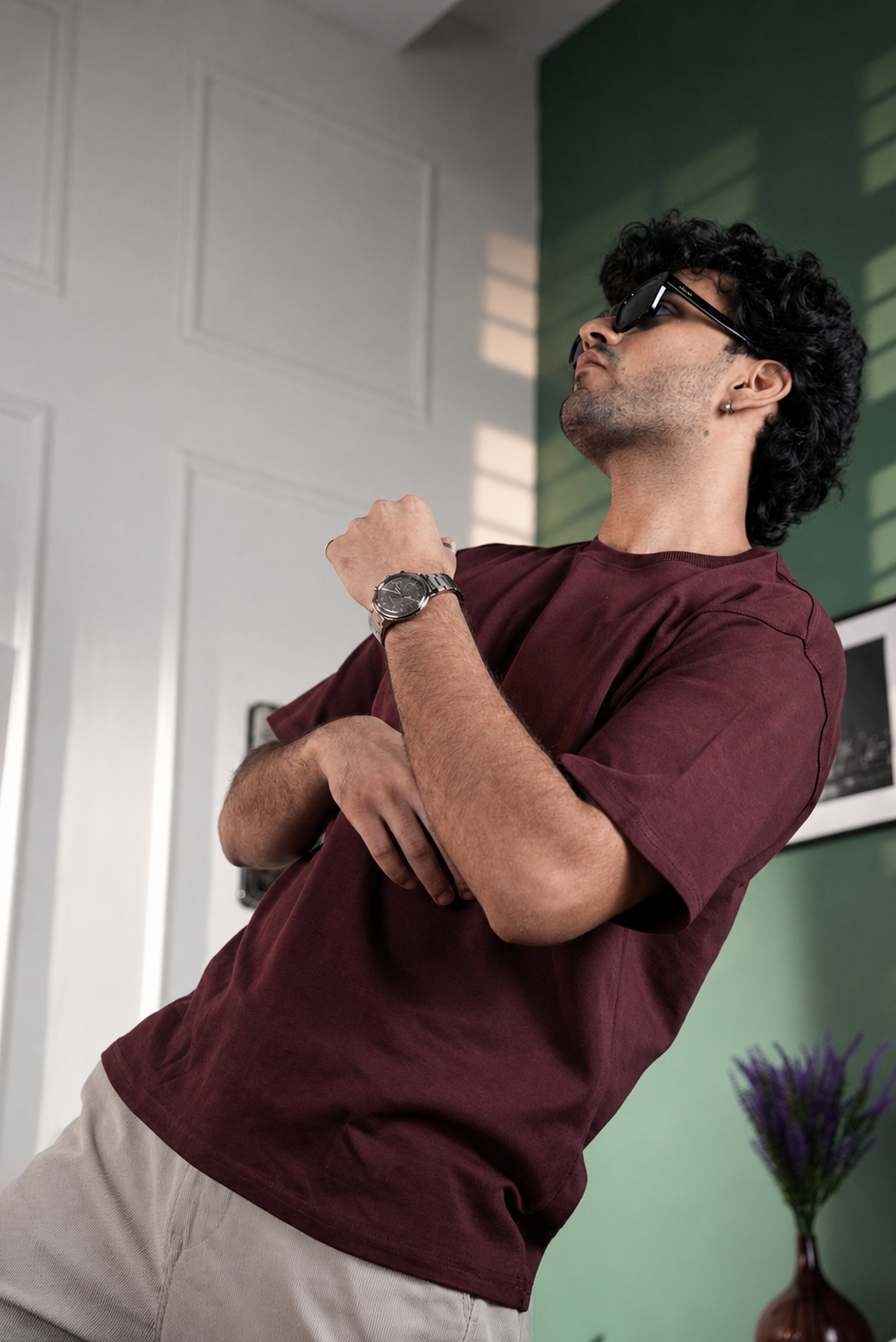 The Heavyweight Tee - Maroon